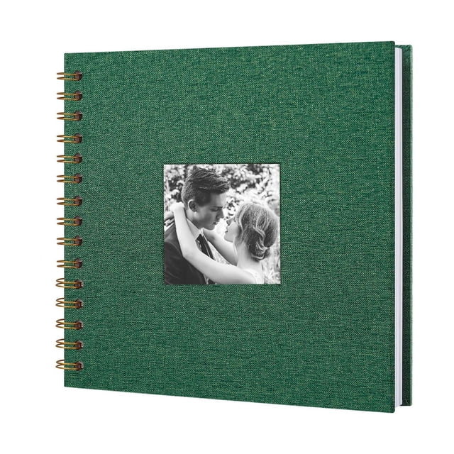 Multifunctional Spiral Bound Notebook With Photo Window For Journaling Scrapbooking And Memory Keeping