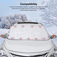 thumbnail image 4 of Cubierta de parabrisas de coches Shade SUV Frente Ventana Protector Estacionamiento Verano Ice Snow Snowable Windscreen Sombrilla Accesorio Regular Scienceny VI009627-01, 4 of 7