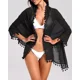 thumbnail image 5 of Mujer Playa Vestido Ropa Pareo Cover Up Encaje Media Falda, 5 of 8