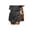 Black&Gray Pants, variant on Women'S Denim 2 Piece Outfits Summer Lapel V Neck Crop Top Jean Skirt Shorts Set with Pockets Dark Blue Top S
