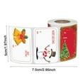 thumbnail image 2 of BinKFF 500 PCS Christmas Gift Tags,Christmas Name Tags Stickers Roll, Self-Adhesive Christmas Labels for Presents, Gift Bags, Boxes, Xmas Holiday Wrapping Paper Christmas Decorations, 2 of 2