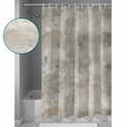 thumbnail image 4 of Brown Gray Bathroom Curtain 72 Inch Shower Curtain with Hooks, Abstract Modern Street Painting Art Ombre Waterproof Polyester Bath Curtain Washable Bathtub Curtain 60''x 72'', 4 of 6
