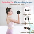 thumbnail image 4 of kisnbld Adjustable Dumbbell Set of 2, 4 in 1 Free Weights Dumbbells Set for Women with Fast Adjustment, Each 2lb 3lb 4lb 5lb Hand Weights Set for Home Gym & Outdoor Exercise Training, 4 of 8