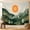 C, variant on HUANGLE Tapestry, Forest Horizon Minimalist Sunset Bedroom Tapestry, High-Quality Polyester Large Wall Tapestry For Living Room 60x40Inch