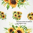 thumbnail image 2 of Billuyoard Pegatinas de pared de girasoles, papel tapiz de PVC, calcomanías autoadhesivas simples, pegatina de ventana de fondo, adorno para decoración Decoración del hogar Billuyoard HA076878-00, 2 of 6