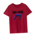 thumbnail image 3 of Camiseta para mujer, camiseta básica, disfraz, cuello redondo, para viaje, deportes, viajes, regalo del día de San Valentín L, 3 of 8