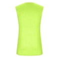 thumbnail image 5 of camisola sin mangas casual de moda de verano para hombre verde fluorescente / xl, 5 of 5