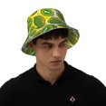 thumbnail image 5 of Yiaed Watercolor Kiwi Fruits Summer Print Reflective Stripe Bucket Hat Unisex Funny Outdoor Fisherman Cap Beach Sun Hat, 5 of 5