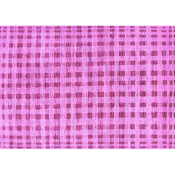 Ahgly Company Indoor Rectangle Abstract Purple Contemporary Area Rugs, 7' x 10'