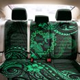 thumbnail image 2 of Polynesian Turtle Valentine Back Car Seat Cover You And Me Green Hibiscus Heart, 2 of 3