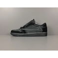 thumbnail image 1 of Fashion AJ1 Retro Low Travis Scott Black Phantom Unisex Sneakers, 1 of 6