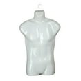 thumbnail image 4 of simhoa Male Mannequin Hanger Fashion Body Manikin for Garment Vendors Market Commercial white, 4 of 10