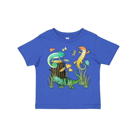 Inktastic Cute Lizards Hanging out Boys or Girls Toddler T-Shirt