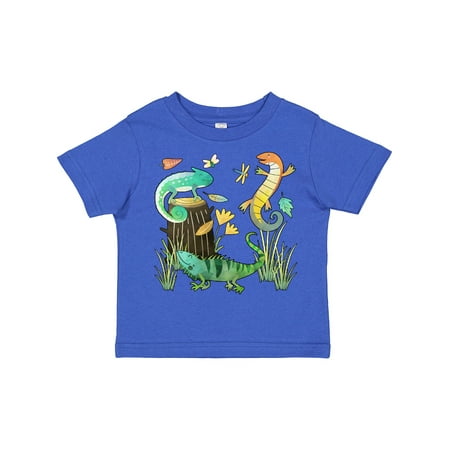 

Inktastic Cute Lizards Hanging out Gift Toddler Boy or Toddler Girl T-Shirt