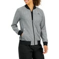 thumbnail image 3 of Hanes ComfortFit Stretch Women's and Women's Plus Bomber Scrub Jacket, 3 of 5