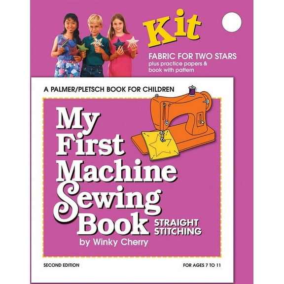 My First Sewing Book Kit My First Machine Sewing Book Kit: Straight Stitching, (Paperback)