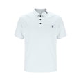 thumbnail image 5 of hoksml Men Golf Polos Solid Color Collared Button Pockets Top Casual Sports Shirts Pullover Short Sleeve Turndown Collar Blouse Summer Lightweight T Shirt, 5 of 6