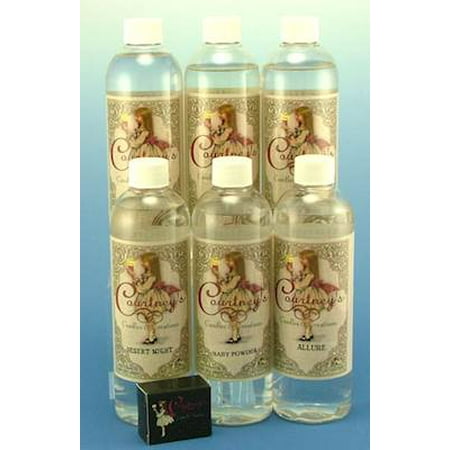 - 16 Oz Fragrance Lamp Oil Gift Pack and Wick - FRESH NATURE SCENTS