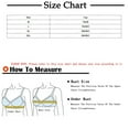 thumbnail image 2 of Mrat Bralettes for Women with Support Ribbed Nursing Padded Bras Strapless Large Bust Tank Tops Sleep Bras Clear Strap Sports Bras for Women Yellow L, 2 of 2