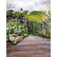 thumbnail image 1 of BSDHOME Polyester Meadow Flower Animal Pigeon Photography Backdrops Photo Props Studio Background 5x7ft, 1 of 2