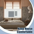 thumbnail image 4 of 2 Set Window Air Conditioner Side Panels with Frame Adjustable Window Ac Insulation for Most 5000-20000 Btu Window Ac, 4 of 6