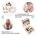 thumbnail image 4 of Easter Travel Portable Square Jewelry Box for Rings Earrings Necklaces Bracelets Girls Women Display Case Holder Organizer Stand Storage Box, 4 of 6