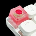 thumbnail image 4 of WINDLAND Strawberry Backlits Keycap For Gaming Mechanical Keyboards With Ergonomic Standard Crossed Mount, 4 of 9