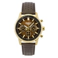 thumbnail image 1 of Casio Edifice Analog Chronograph Leather Strap Brown Dial Quartz EFR-575CL-5A 100M Men's Watch, 1 of 1