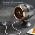 thumbnail image 4 of 2X Desktop Range Hoods, Portable Kitchen Exhaust Fan USB Rechargeable, Portable Range Hood with Filter for BBQ, Hot Pot, 4 of 7