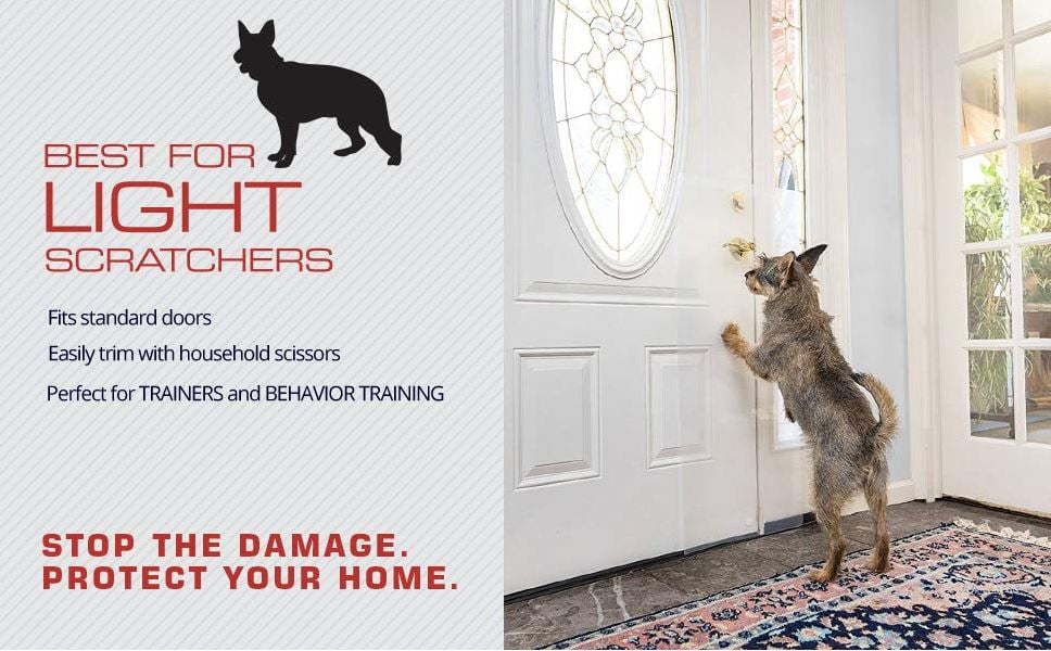 Door Scratch Shield Door Trim Protector Dog CLAWGUARD