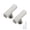 Brushed Nickel, variant on 10 Pack Matte Black 3 Inch Hole Center Cabinet Hardware Handles Stainless Steel Square Dresser Pulls Black Kitchen Drawer Handles for Cabinets