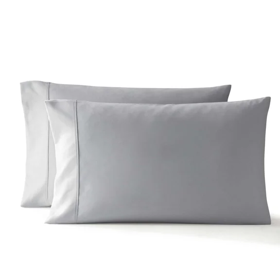 Serta So Soft Light Gray Pillowcases, Standard/Queen (2 Count)