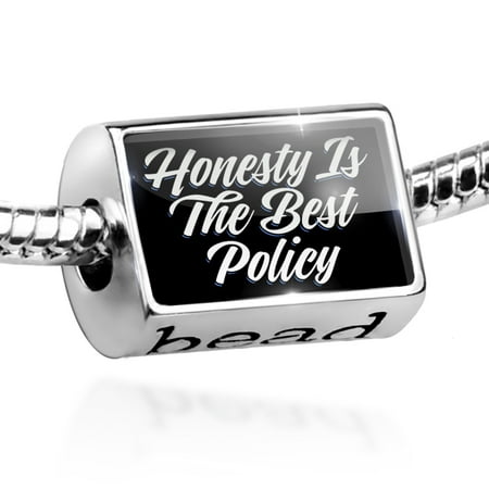 Bead Classic design Honesty Is The Best Policy Charm Fits All European