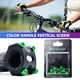 thumbnail image 4 of Pernos de vástago de bicicleta Pernos de vástago MTB M5x18mm Tornillos de vástago de cabeza hexagonal Allen chapados en titanio con arandela Barbie Nuevos Originales, 4 of 7