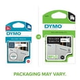 thumbnail image 3 of DYMO Authentic D1 Labels For LabelManager Label Makers, 1/2-Inch x 23-Foot Roll, Black Print on White Tape, Self-Adhesive, 2-Pack, 3 of 8