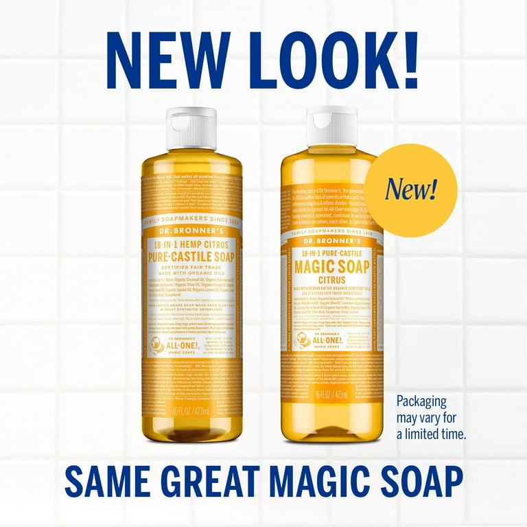 Dr. Bronner's Citrus Magic Soap 4本セット Dr. Bronner's Citrus Magic Soap 4本セット