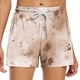 thumbnail image 1 of Puntoco Pantalones cortos de algodón para mujer Pantalones cortos casuales estampados sin estiramiento de cintura alta a la moda para mujer, 1 of 5