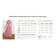 thumbnail image 6 of BTFBM Spring Dresses for Women Trendy Boat Neck Long Sleeve A Line Flowy Knit Loose Casual Elegant Party Maxi Dress, 6 of 9