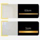 thumbnail image 4 of Cinta para espacios a prueba de moho para azulejos de cerámica Cinta para sellar espacios para azulejos Tira de lámina impermeable Llantas doradas plateadas (S), 4 of 5
