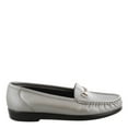 thumbnail image 2 of SAS Metro Women’s Slip On leather Loafer Shoes Pewter Silver, 2 of 7
