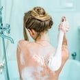thumbnail image 7 of MIXFEER Electric Silicone Bath Brush Back Scrubber 4 Brush Heads USB Rechargeable Rotating Shower Massager with 2 Speeds Long Handle Body Cleansing Brush, 7 of 7