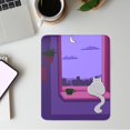 thumbnail image 2 of Mouse pad XSXXSC con lindo gato blanco 26 x 21 cm antideslizante, 2 of 7