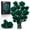 Green, variant on SupreOwls White Rose Flower Building Set, DIY Botanical Building Blocks Kit for Adults, Abs Plastic 12 Flower Bouquet Model, Holidays Gift