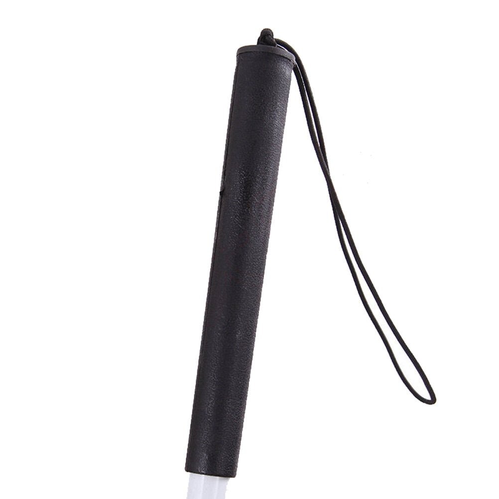 Folding Blind Cane Reflective Red Folding Walking Stick for Vision