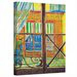 Vangogh "Pork-Butchers Shop Through The Window" Wrapped Canvas Art