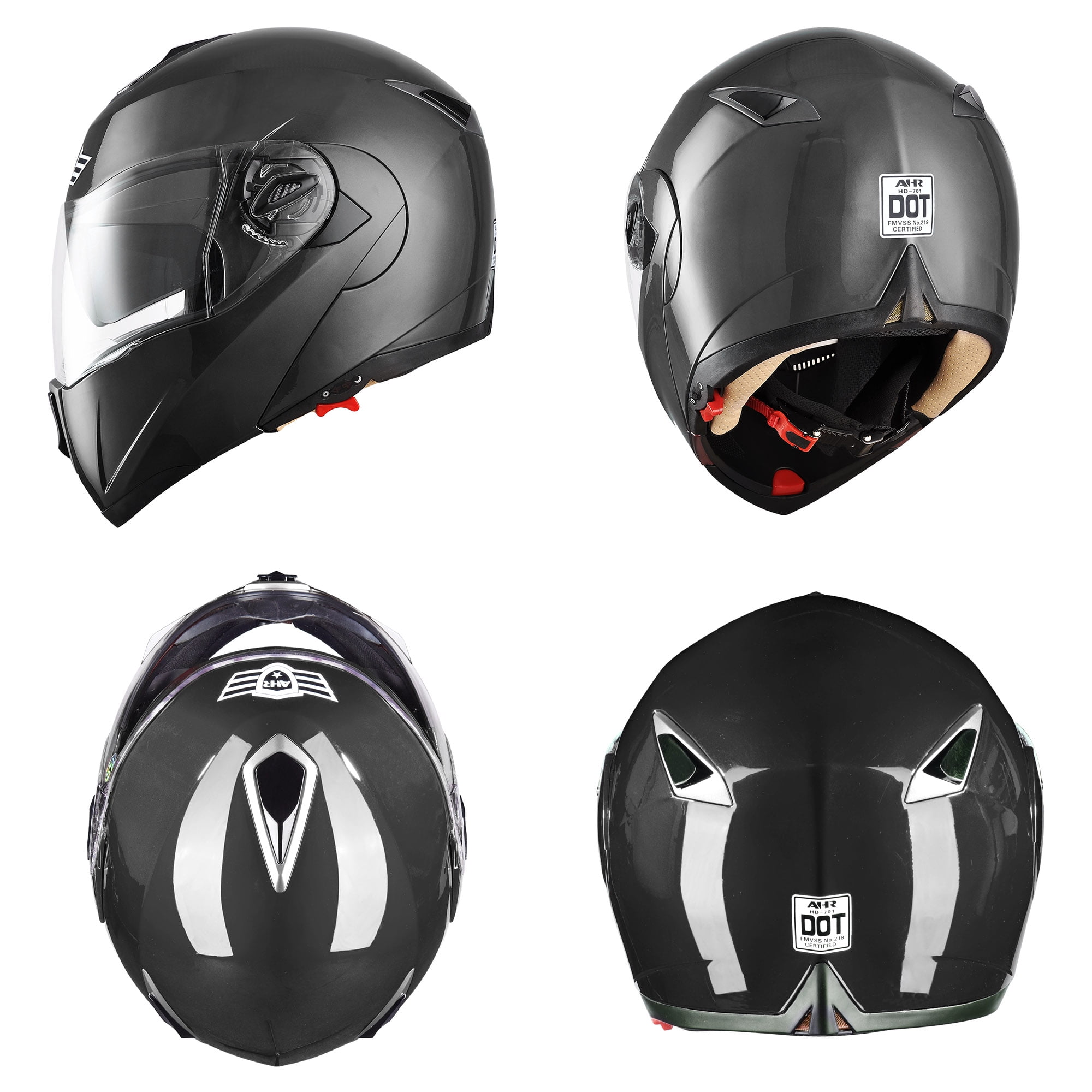 SORAX Motorcycle Helmet Dual Earphone, Wireless On-Ear Helmet