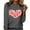 #0411-Gray, variant on Ailaofu Valentines Day Sweatshirt for Women Funny Love Heart Shirts Casual Valentine Pullover Long Sleeve Tops
