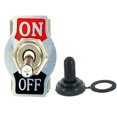 thumbnail image 1 of 1PCS Capped 2 Pin ON-OFF Toggle Switch E-TEN1021# (Black), 1 of 6