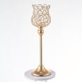 thumbnail image 4 of Candelabro para mesa de cena de aniversario de boda sin llama 32cm, 4 of 8
