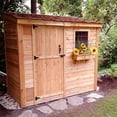 thumbnail image 5 of Outdoor Living Today SS84 SpaceSaver 8 x 4 ft. Storage Shed, 5 of 14